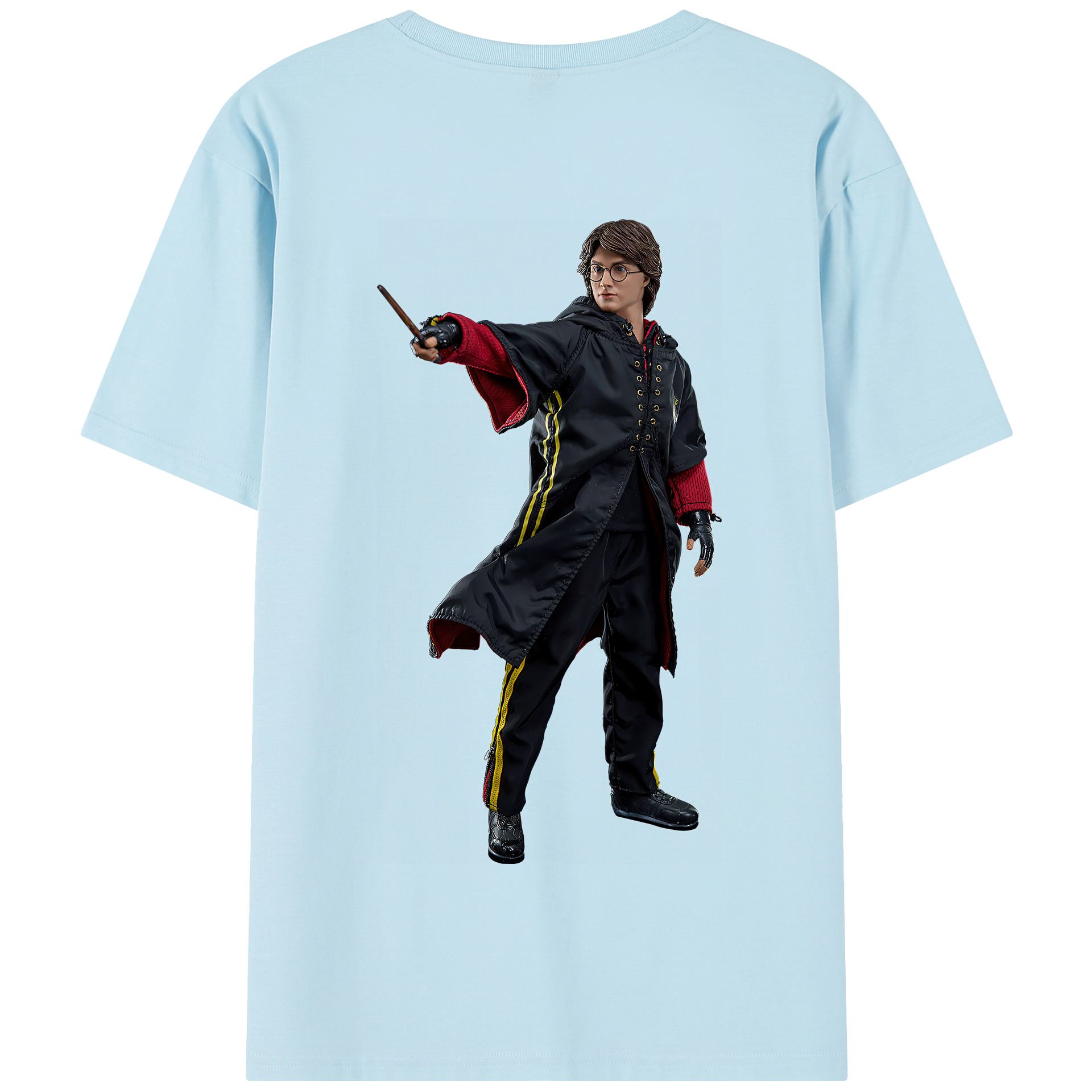 （画像用） Harry Potter ハリー・ポッターシリーズ 綿100％半袖Tシャツ（背面プリント）